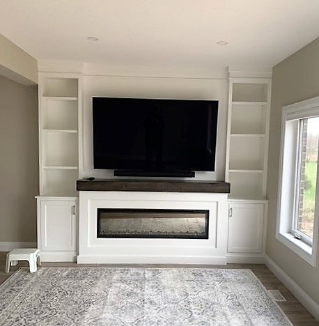 Wall Units Gallery - Waterloo Kitchener Fireplaces & Custom Cabinetry