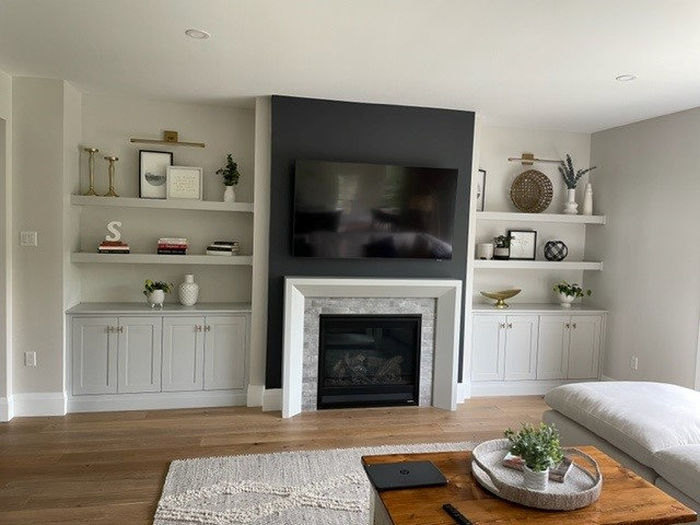 Wall Units Gallery - Waterloo Kitchener Fireplaces & Custom Cabinetry